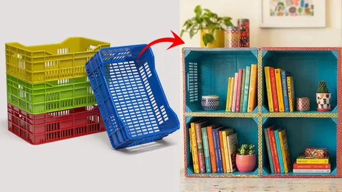 How to make bookshelf at home