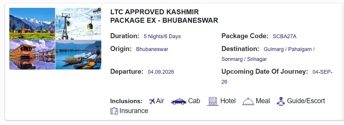 IRCTC pilgrimage tours