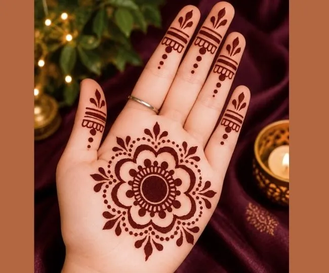 kajari teej mehndi designs (5)