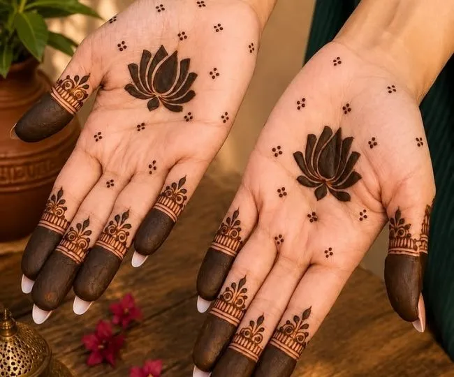 kajari teej mehndi designs (6)