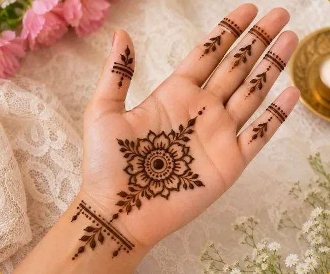 kajari teej mehndi designs