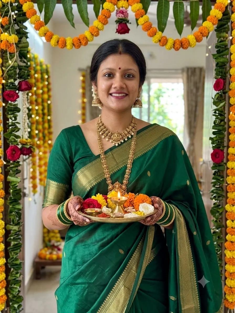 Hartalika Teej AI Photo Prompts