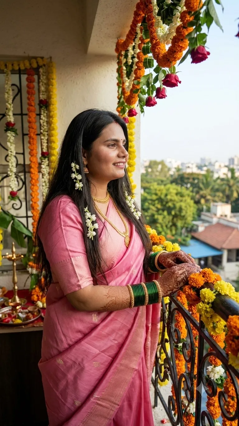 Hartalika Teej Gemini Photo Prompt