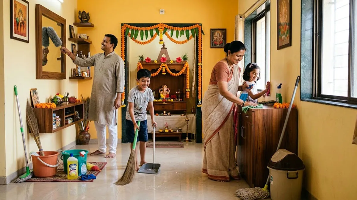 Ganesh Chaturthi cleaning tips