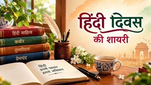 hindi diwas shayari 2026