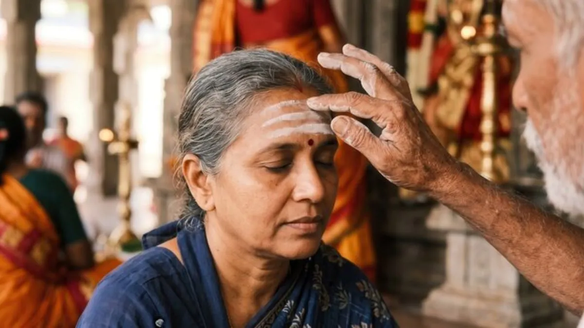 kumkum chandan and vibhuti distribute reasons in temples (2)