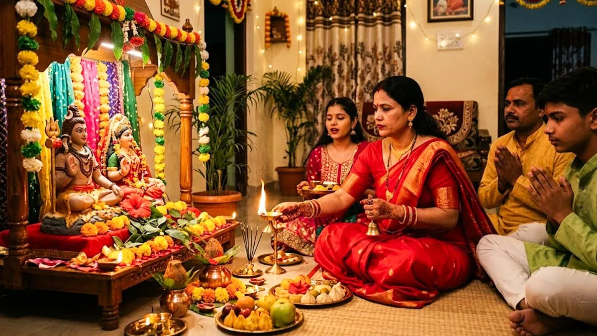 why women stay awake night hartalika teej fast