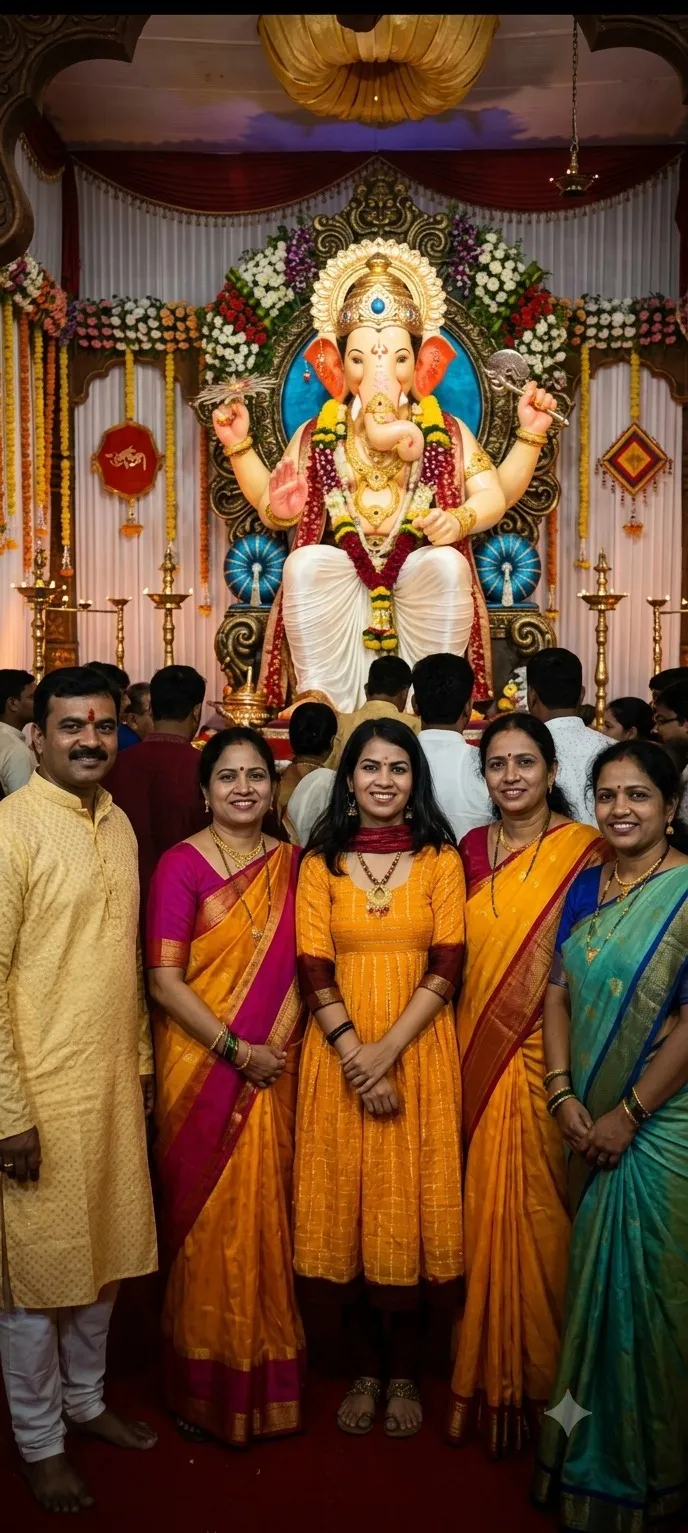 Ganesh Chaturthi Viral AI Photo