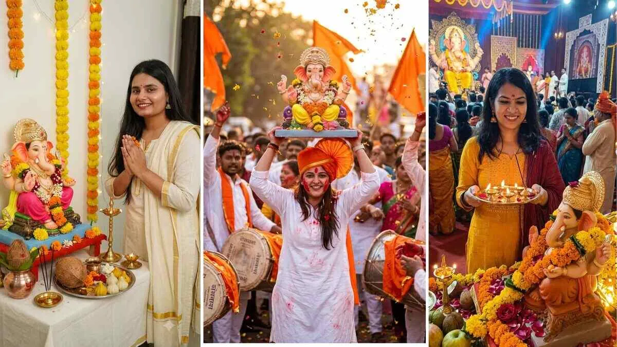 ganesh chaturthi 2026 ai prompts to generate photo with gemini image editing