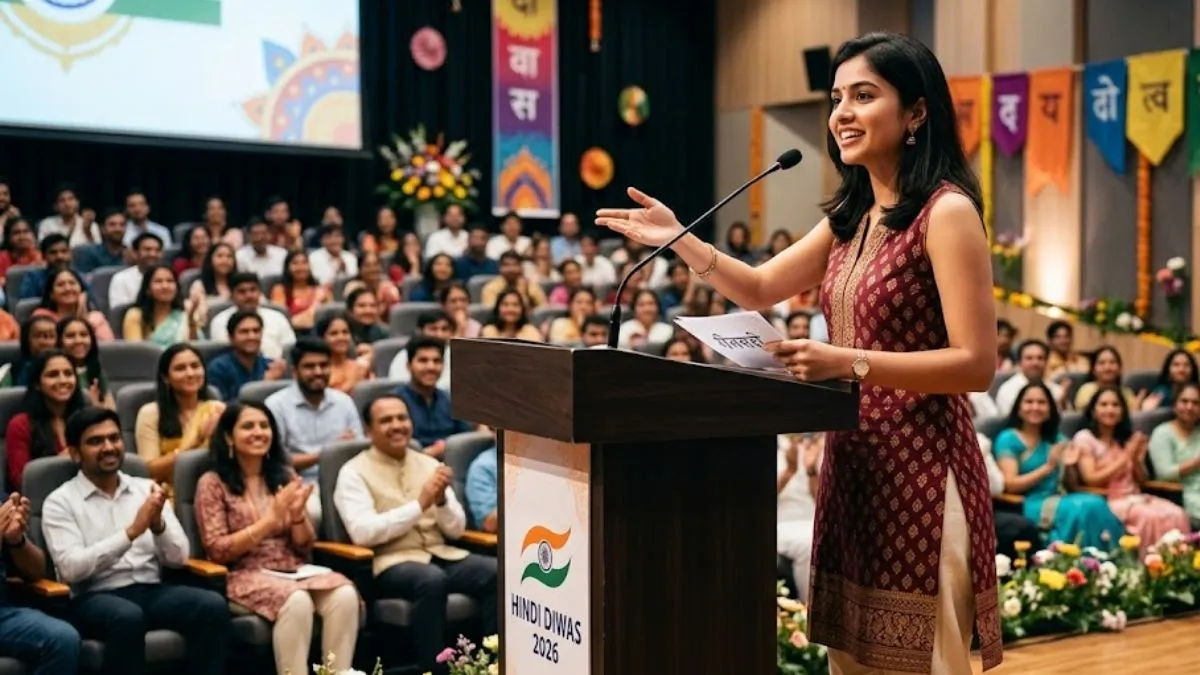 hindi diwas speech 2026
