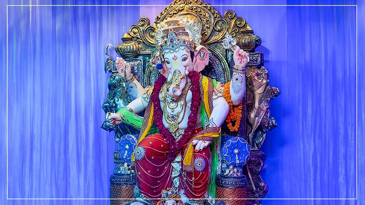 Mayur Vihar Ganesh Pandal timing arti and bhog information