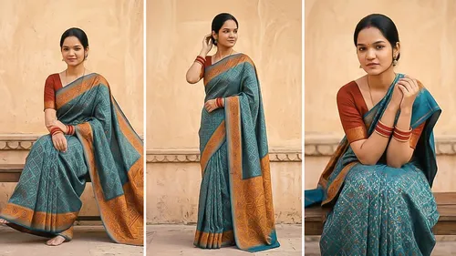 साड़ी में दिखेंगी स्लिम और एलिगेंट, सोलो फोटोशूट के लिए ट्राई करें ये 4 सिंपल पोज