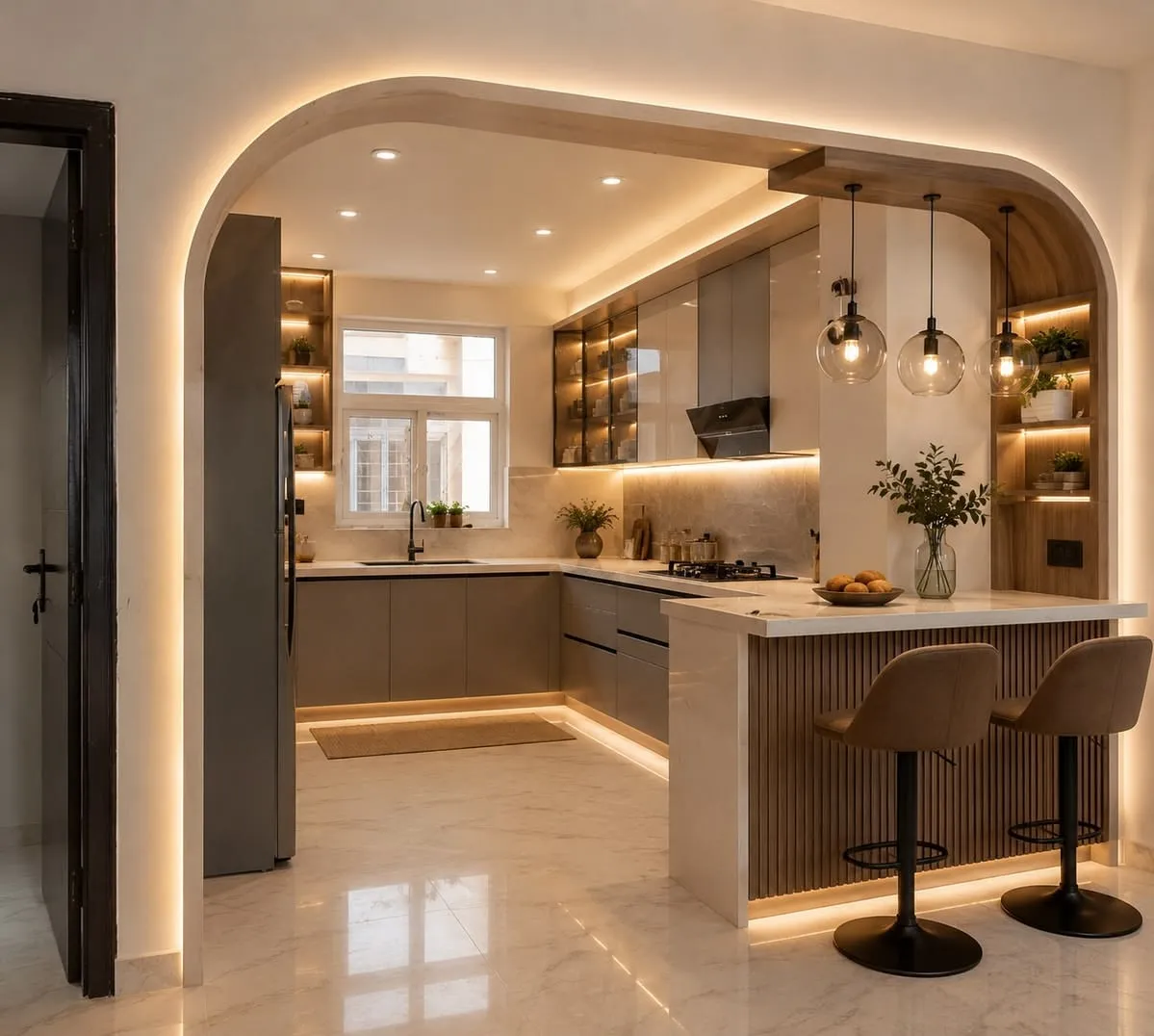 Minimalist Open Kitchen designs