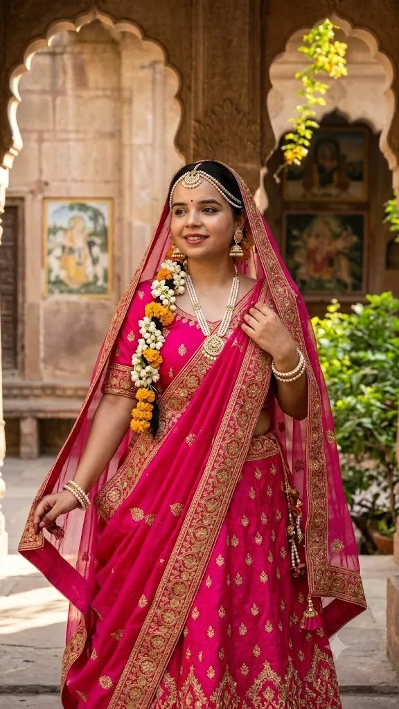 Radh Ashtami Radha Rani Look