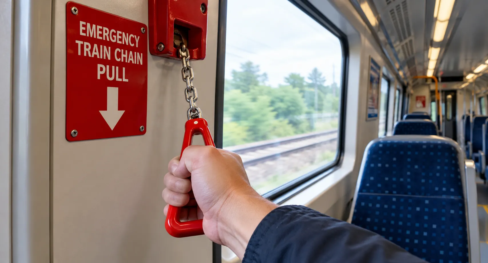 indian railway emergency chain rules