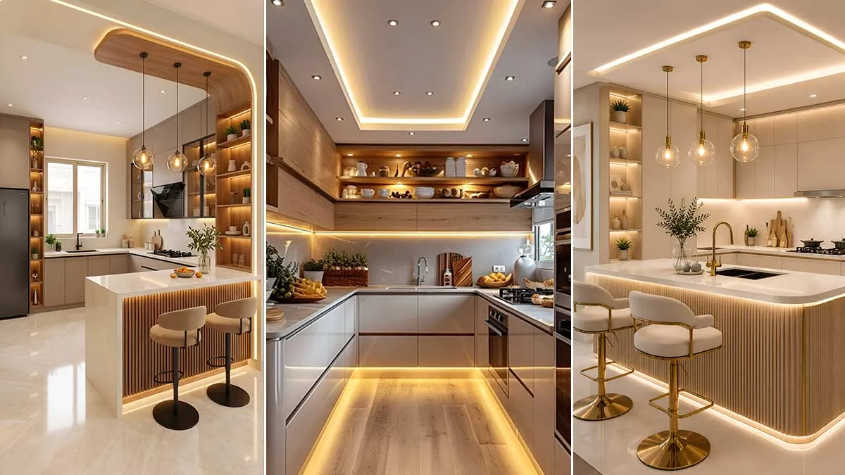 open kitchen designs for small house