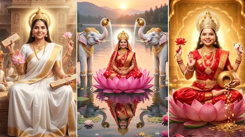 AI prompts for Lakshmi idol