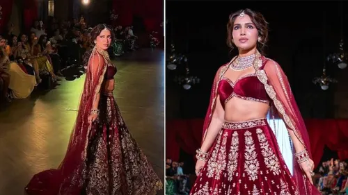 bhumi pednekar in new york fashion week