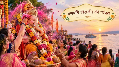 ganpati visarjan rituals