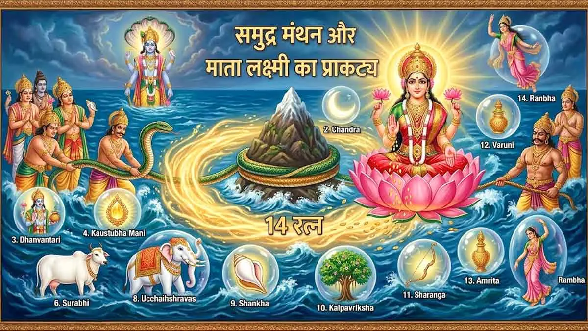 samudr mandhan ke dauran koun se ratn nikle the