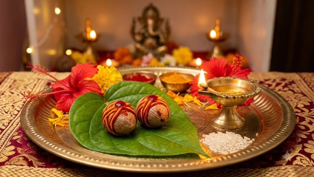 uses of supari in ganesh puja