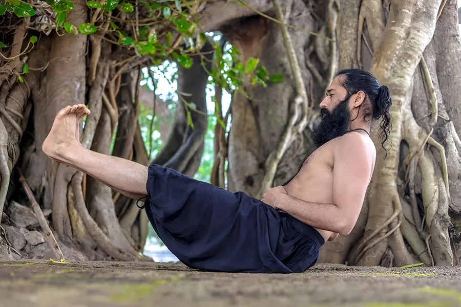 Boat Pose for pcos