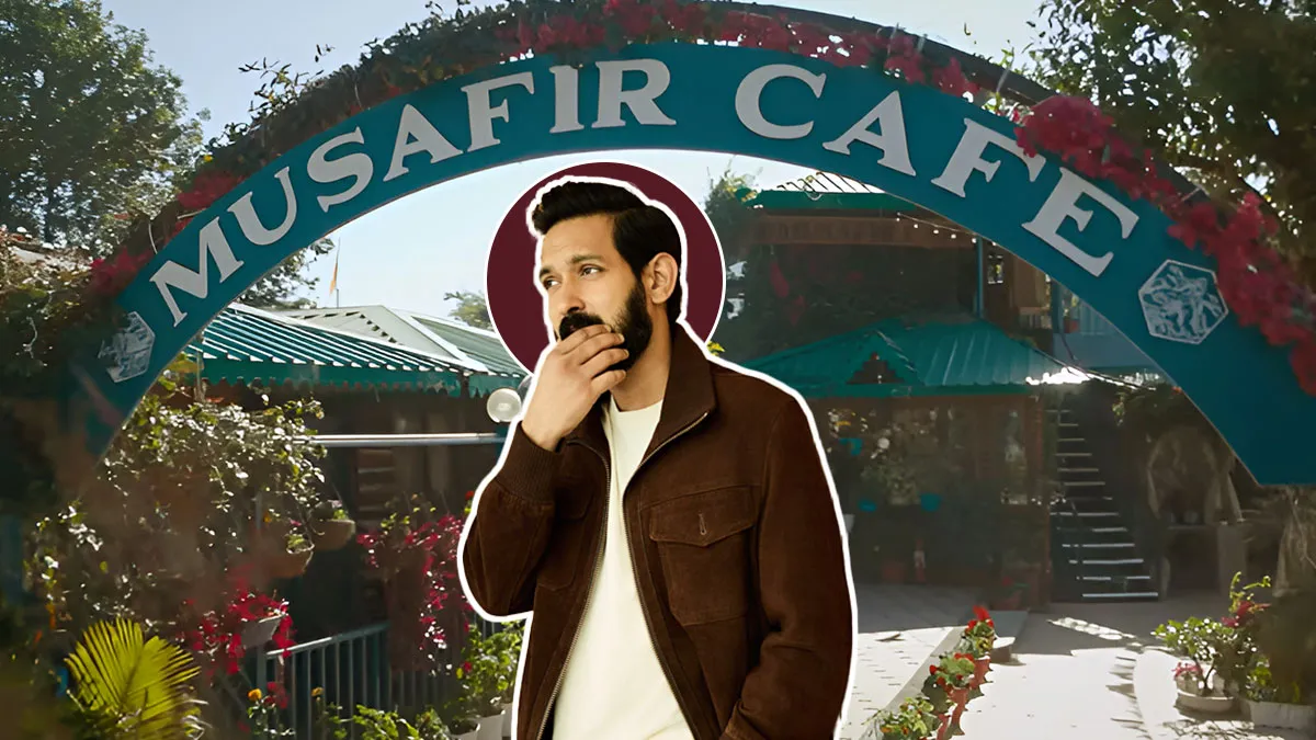 vikrant massey opens real musafir cafe