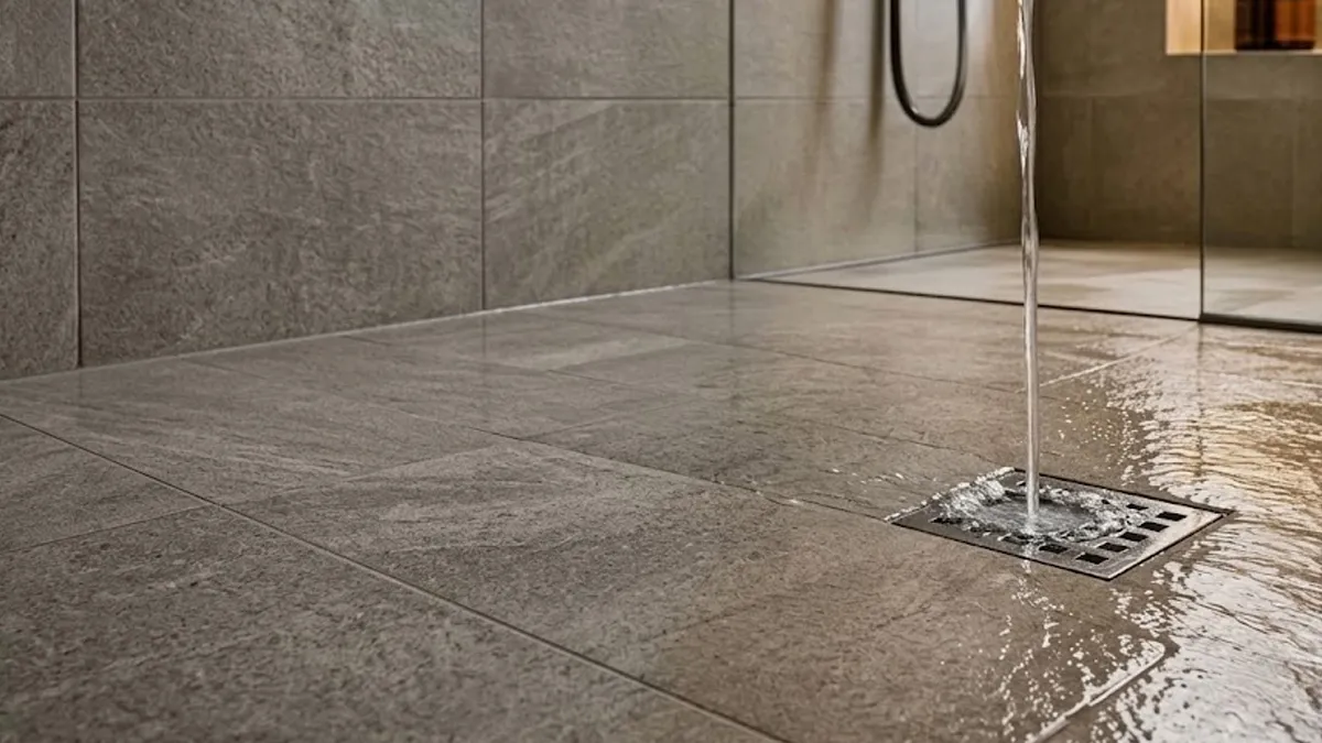 Bathroom water spilliage tips