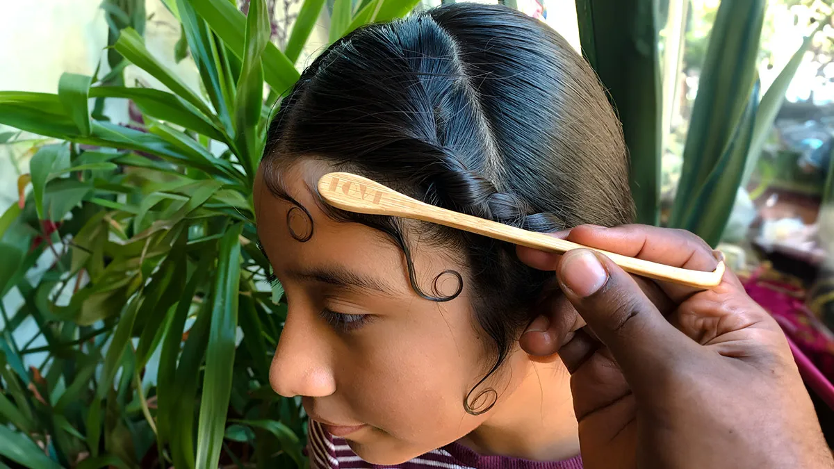 baby hair styling tips