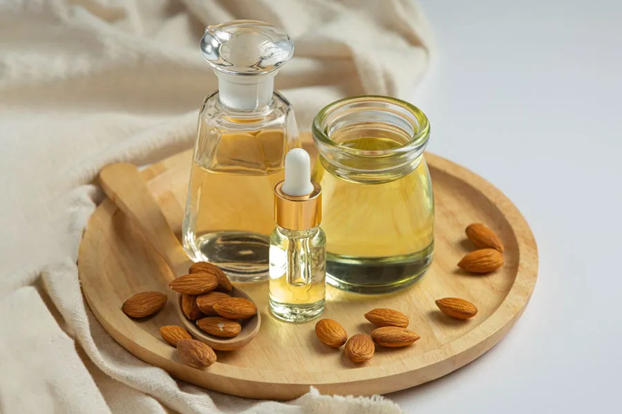 homemade almond oil