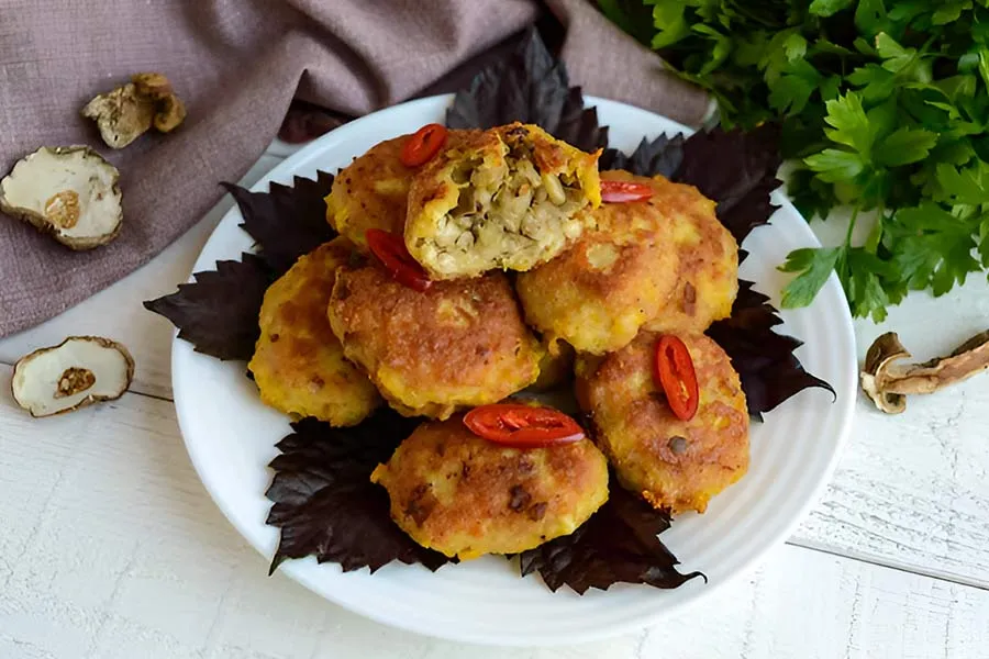mushroom cutlet