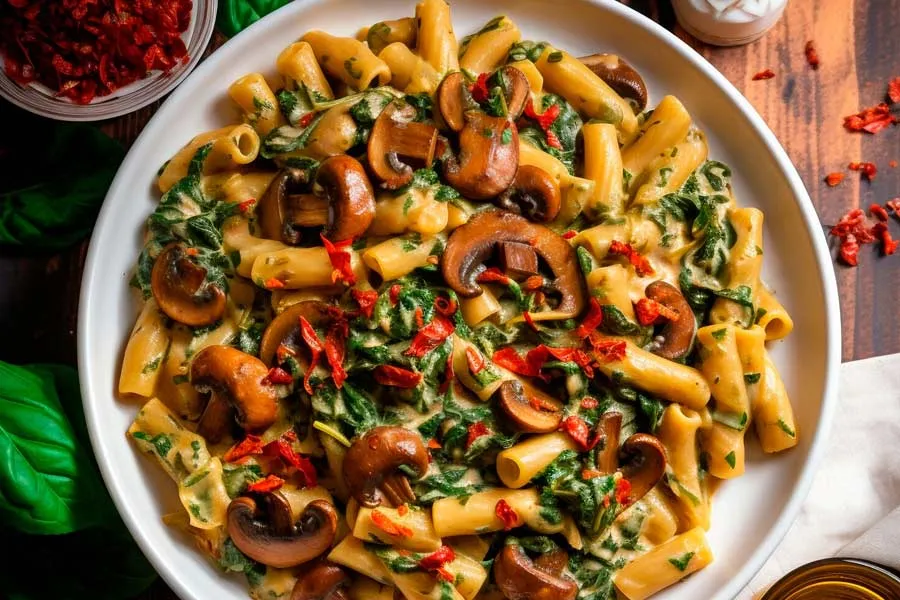 mushroom pasta