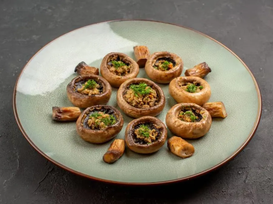 stuffed mushroom