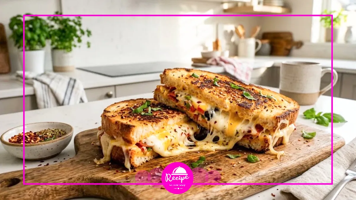 cheese burst sandwich pizza
