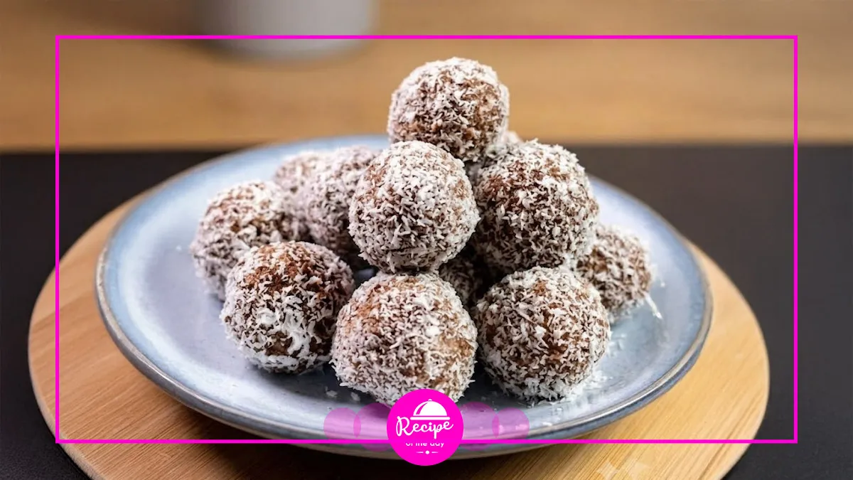 Easy amla date coconut ladoo
