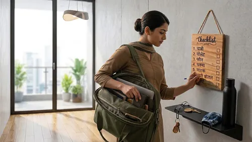 things to carry before leaving home