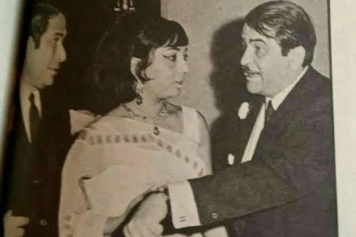 sadhna and raj kapoor