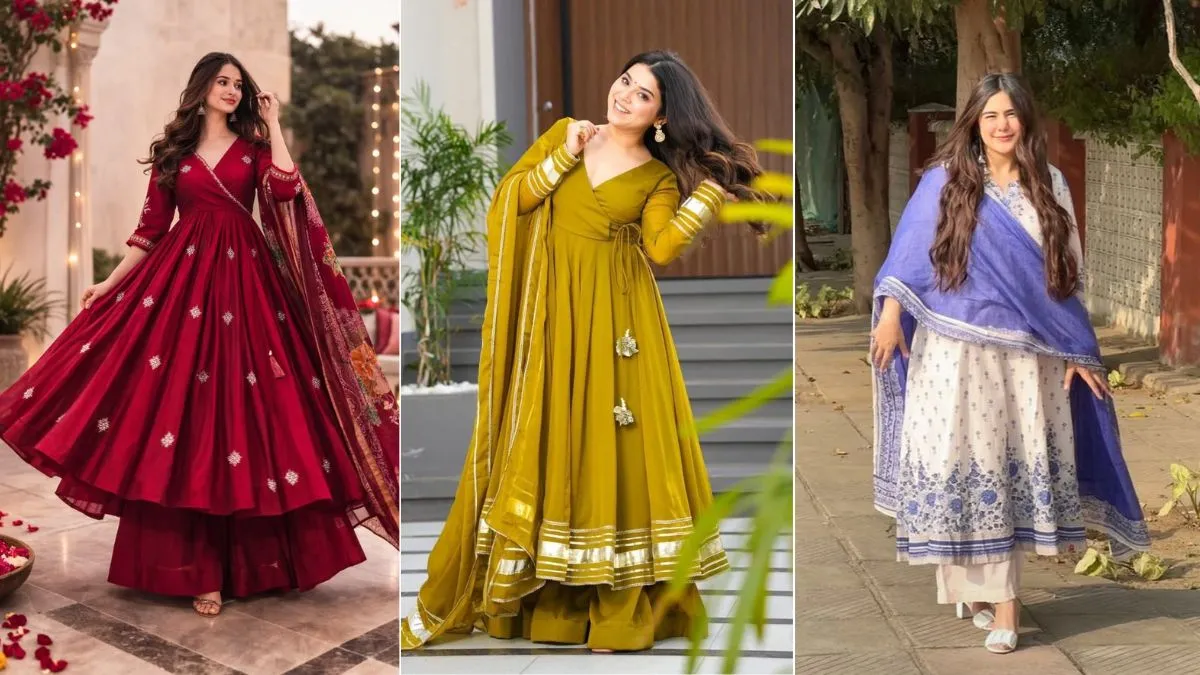 which body type looks best in anarkali suit
