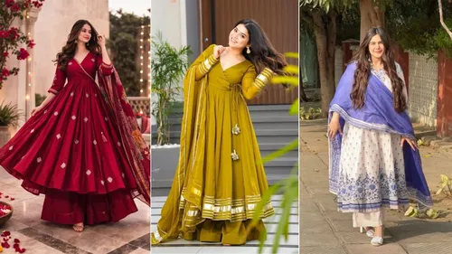 which body type looks best in anarkali suit