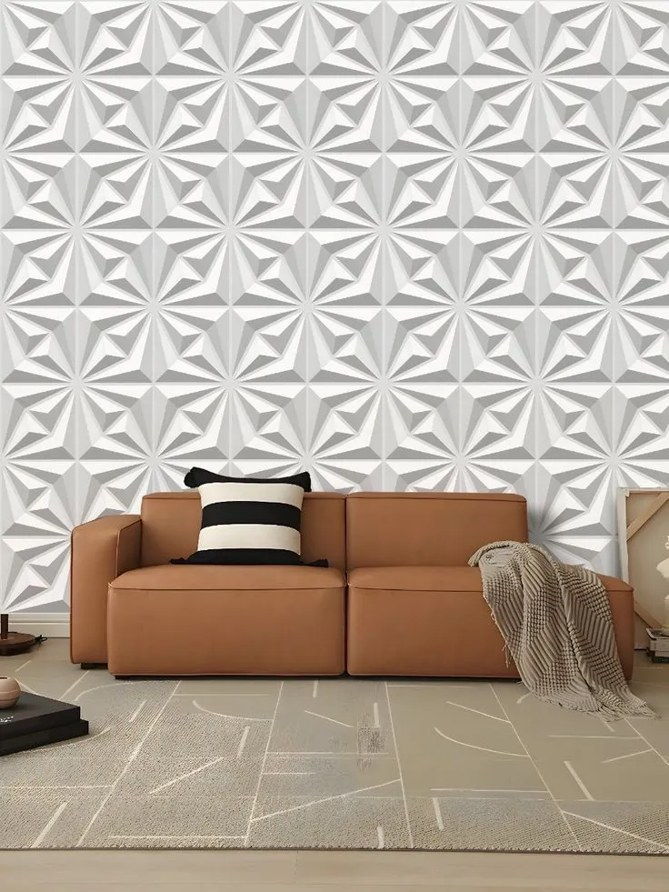 Geometric 3D PVC Panels