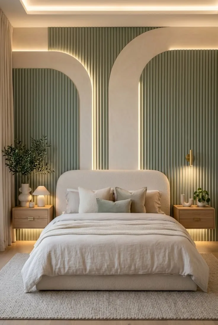 Wooden Slat Look Wall Panel