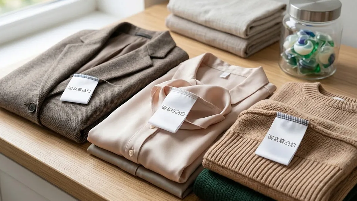 clothing care symbols