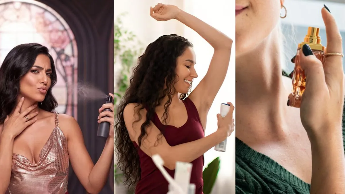 body mist vs deodorant vs perfume differences