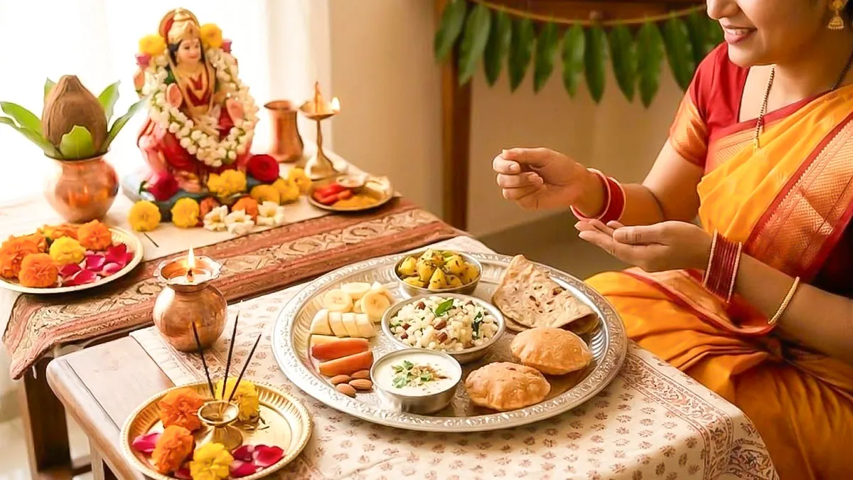 Mahalakshmi Vrat breaking fast