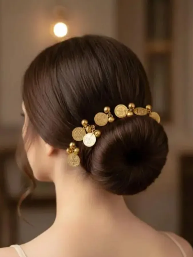 Pinterest ghungroo bun border