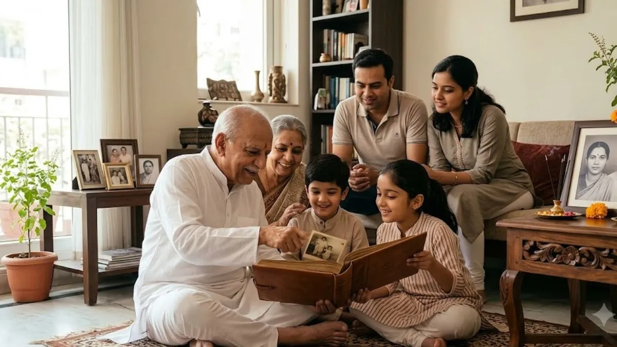 how to tell your childrens about their grand parents during pitru paksh 2026