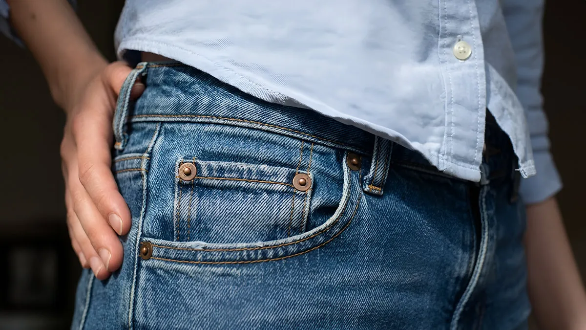 Jeans Button History 