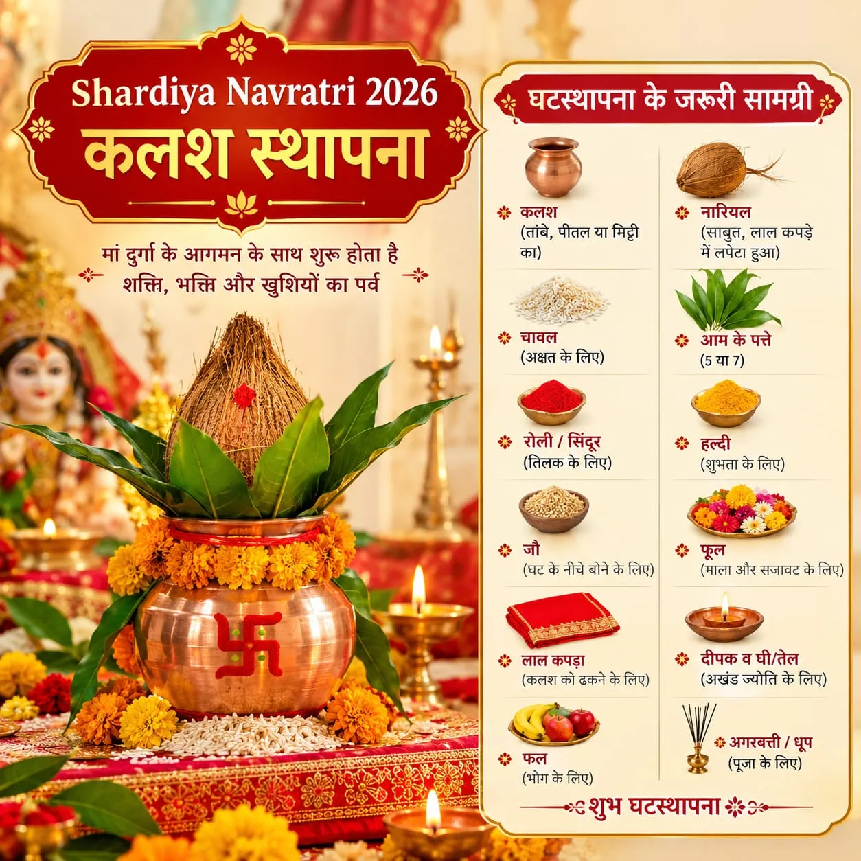 kalsh sthapana 2026