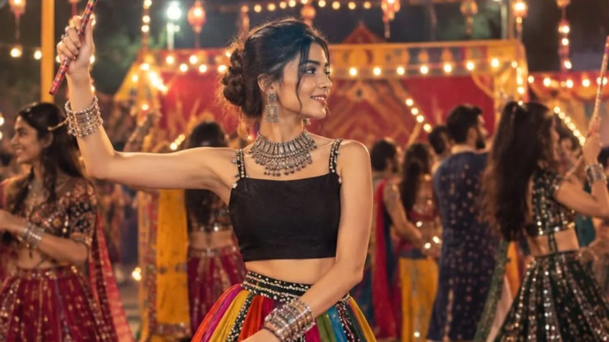 garba night long lasting makeup tricks (3)