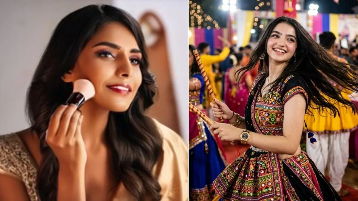 garba night long lasting makeup tricks